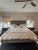 French Contemporary Fabric Panel Bed For Sale - Image 9 of 18