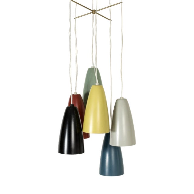 Mid-Century Ceiling Light by Hans Bergström, 1950s For Sale