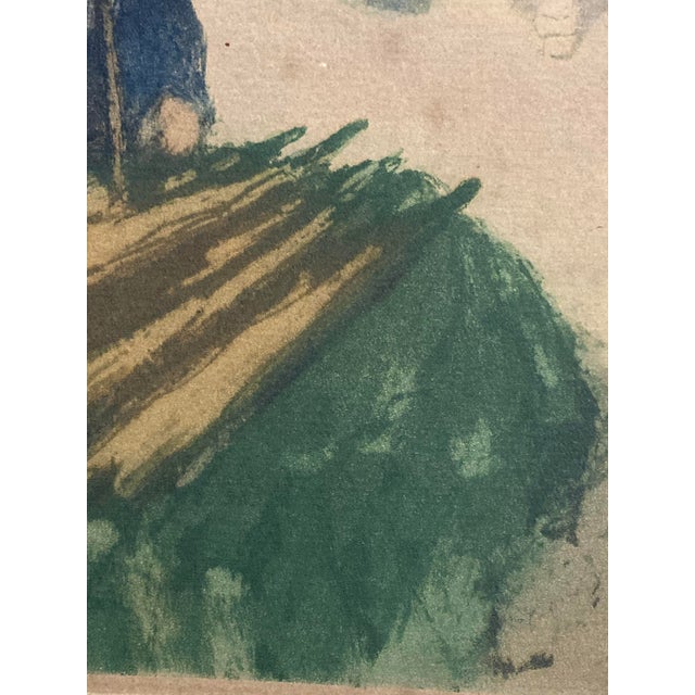 Georges Gobeau Dit Gobô, The Market of Douarnenez, Aquatint, 1890s-1910s, Framed For Sale - Image 4 of 18