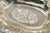Vintage Victorian Silver Plated Floral Repousse Trinket Dish Japan - a Pair For Sale - Image 4 of 11