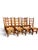 Specifications This set of eight Arts and Crafts dining chairs features a classic high nack ladder-back design. The chairs...