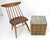Decorative Brass Pattern Shaped Cube Base Side Table w/ Smoke Mirrored Top MINT For Sale - Image 9 of 13