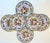 2020s Early 21st Century Enameled Tin English Duke of Gloucester Plates - Set of 6 For Sale - Image 5 of 7