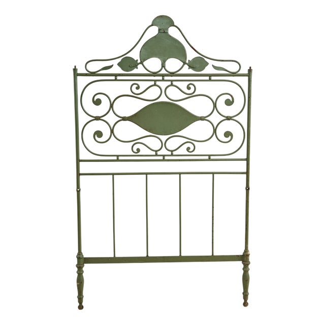 Antique Wrought Iron Bed For Sale