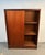 Wood Mid 20th Century Modern Danish Rosewood Sliding Door Cabinet For Sale - Image 7 of 13