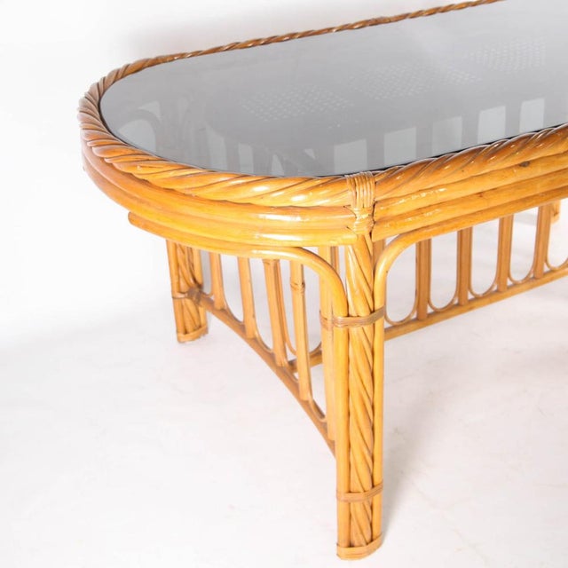 Vintage Rattan Dining Room, 1970s For Sale - Image 16 of 18