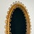 Vintage oval bamboo mirror, attributed Franco Albini. Made in Italy in the 1960s. The cane is steamed or burnt and bent to...