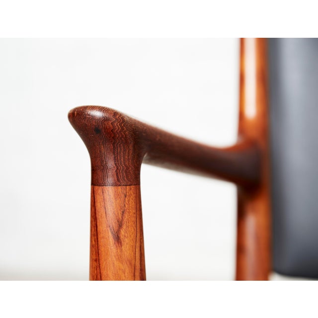 Gray JH-513 Armchair by Hans J. Wegner for Johannes Hansen, 1960s For Sale - Image 8 of 18