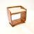 Wood Art Deco Elm and Leather Stool, 1930s For Sale - Image 7 of 7