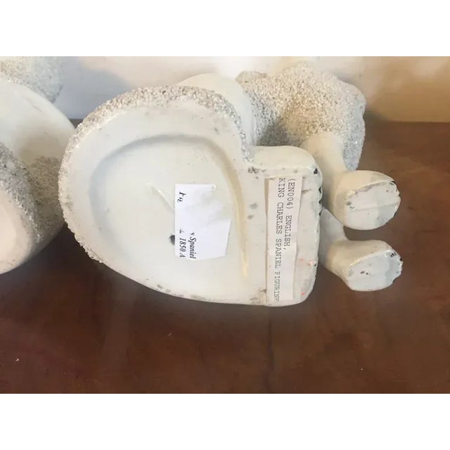 19th Century English Staffordshire Pearlware Creamware Dogs - a Pair For Sale In New York - Image 6 of 13