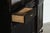 Late 19th Century 19th Century English Ebonised Pine Breakfront Housekeepers Cabinet For Sale - Image 5 of 14