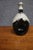 Mid 20th Century Rococo Danish Emerald Green Glass Flask With Ornate Pewter Overlay For Sale - Image 10 of 10