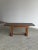 W49.25 - 73.25 D33 H29.25 Knee Clearance 23 Beautiful vintage oak draw leaf dining table, fully refinished and ready for...