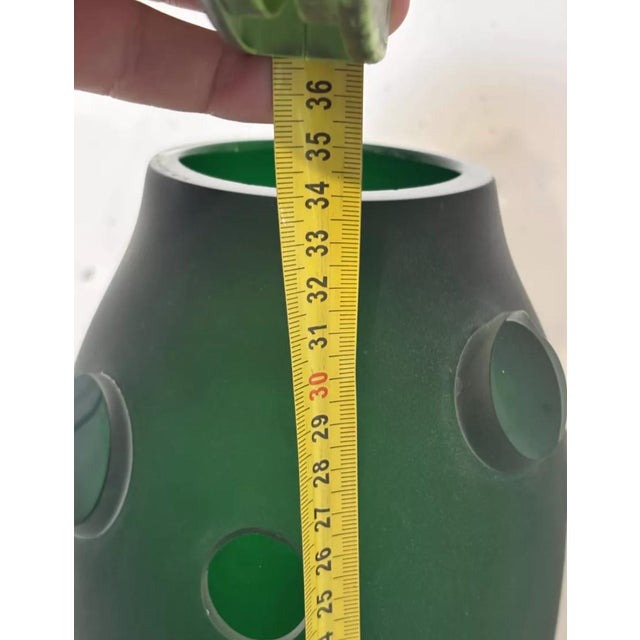 Sculptural Vase in Soufflé Glass by Fernando Agostinho, 1999 For Sale - Image 6 of 7