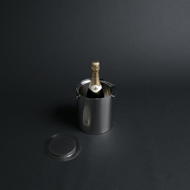 Champagne Bucket by Arne Jacobsen for Stelton, 1980s For Sale - Image 9 of 15