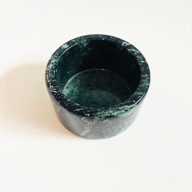 Late 20th Century Vintage Green Stone Bowl For Sale - Image 5 of 7
