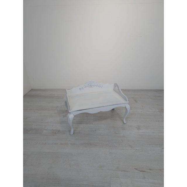 French Bleached Breakfast Tray from Cauntry Corner Saran Grace For Sale - Image 17 of 17