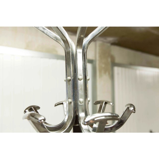 Industrial Parrot Coatstand in Chrome and Black, 1960s For Sale - Image 10 of 17