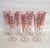 Transparent Mid 20th Century Art Deco Pilsner Beer Glasses - Set of 7 For Sale - Image 8 of 9