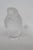Lalique France Chouette Owl Figurine Frosted and Clear Crystal Paperweight 5198b For Sale - Image 10 of 16