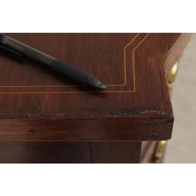 Antique 18th Century George III Mahogany Inlaid Sideboard Server For Sale - Image 9 of 18