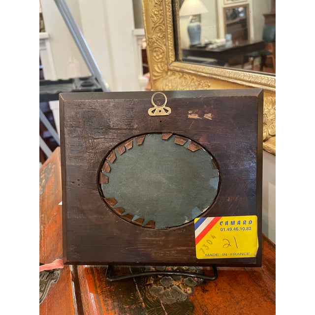 Victorian 19th Century Oil on Canvas Portrait Miniature of an Angel For Sale - Image 3 of 5