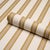 Schumacher Sample - Schumacher Chatham Stripe Wallcovering In Ochre For Sale - Image 4 of 6