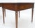 Pair Banded Top Fluted Tapered Legs One Drawer Low Profile End Tables Stands For Sale - Image 12 of 14