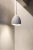 Egg is a papier-mâché lamp made entirely by hand in Italy. The proposed version is dusty white on the outside and white on...