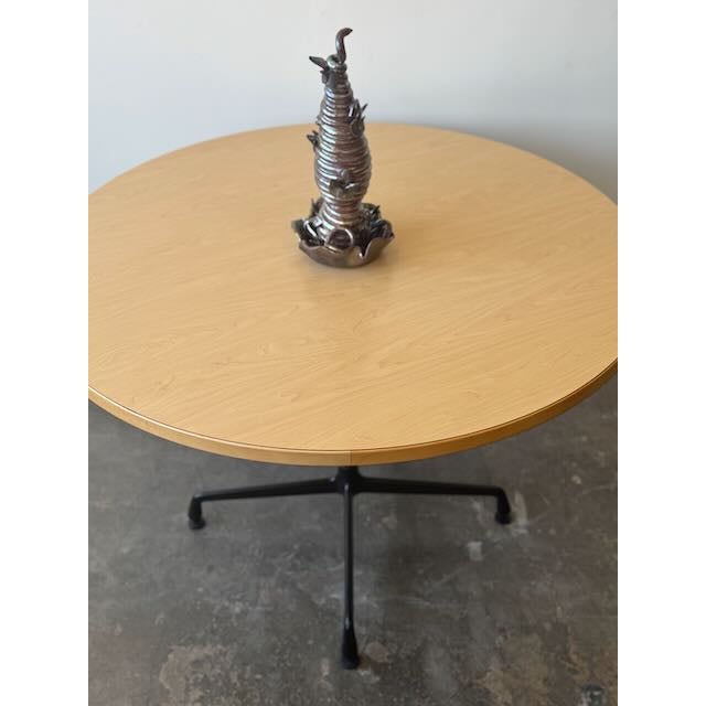 Metal 1980s Eames Herman Miller Aluminum Group Dining Table For Sale - Image 7 of 9