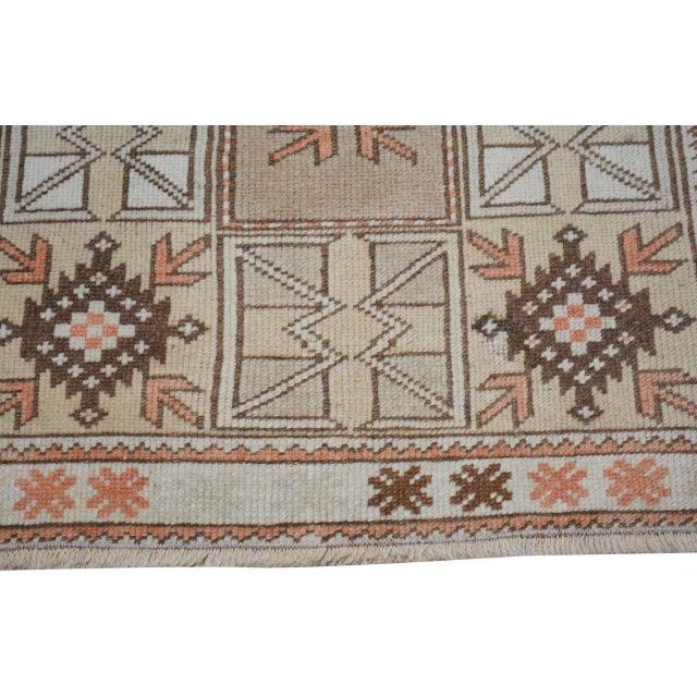 Vintage Turkish Anatolian Knotted Wool Rug, 2'4''x8'9'' For Sale - Image 4 of 5