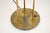 Metal Vintage Brass and Glass Floor Lamp by Robert Sonneman, 1970s For Sale - Image 7 of 8