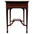 Brown Antique Mahogany Occasional Table, 1890s For Sale - Image 8 of 12