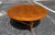 A beautiful parquetry top mid century coffee table in fully-refinished condition. Sanded, stained, and sealed for another...