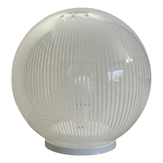 Murano Glass Table Lamp in the style of Venini, 1970s For Sale