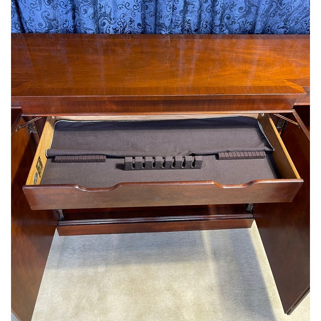 1990s Baker Historic Charleston Adaptation Sideboard For Sale - Image 12 of 14