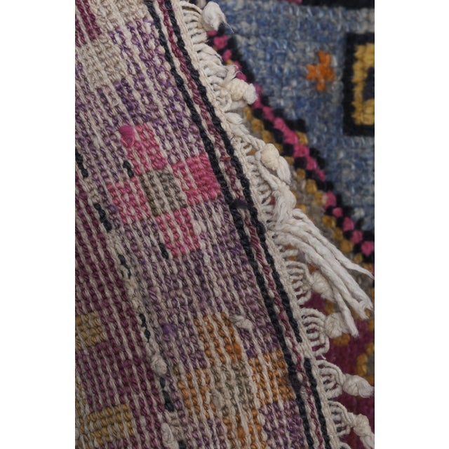 Mid 20th Century Vintage Herki Runner 4'2" X 12'1" For Sale - Image 11 of 12