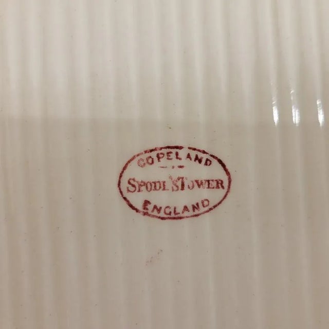 Red Copeland Spode's Tower Red Transferware Nesting Serving Dishes Bowls - Set of 3 For Sale - Image 8 of 10