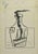 The Bottle is a drawing artwork in Black Marker on paper realized by Italian Artist Giuseppe Scalarini (Mantova, 29...