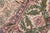 Textile Shabby Chic 1990's Floral Pak-Persian Beige/Green Wool Round Rug- 8'1'' X 8'2'' For Sale - Image 7 of 9