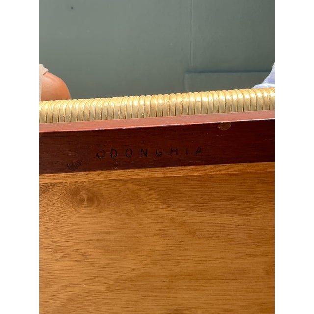 Vintage Donghia Woven Rattan “Merbau” Arm Chair For Sale In West Palm - Image 6 of 12