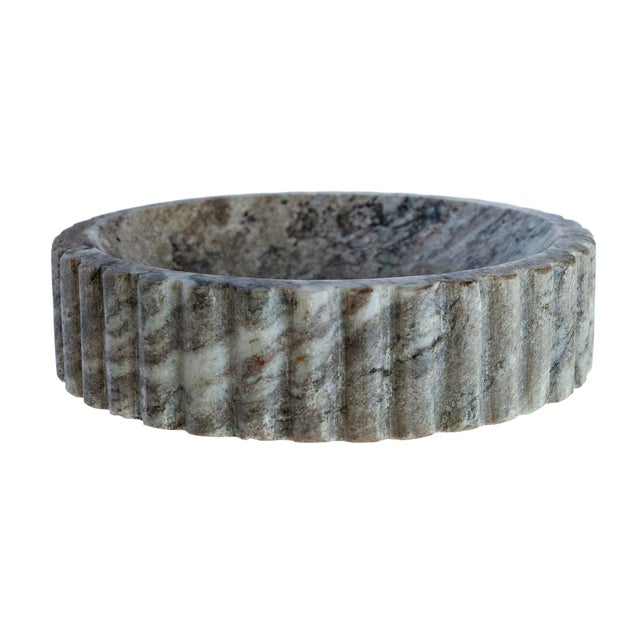 2010s Carved Stone CatchAll For Sale - Image 5 of 8