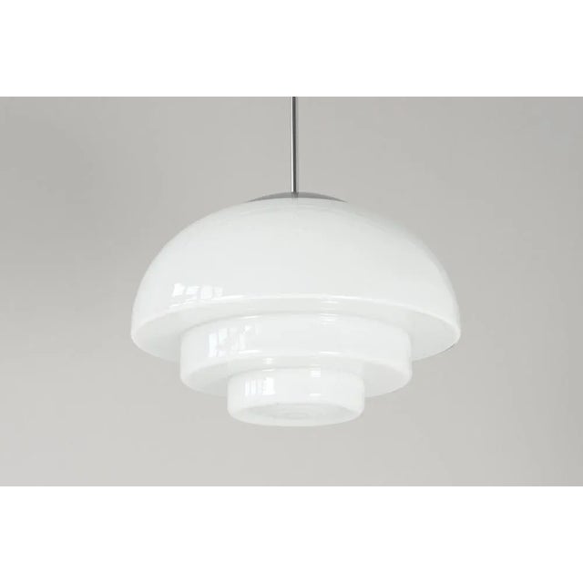 Pendant lamp designer: unknown year: around 1935 manufacturer: unknown country: germany measurements: h 118 cm w 40 cm d...