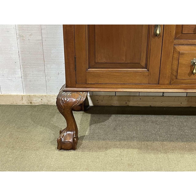 Early 20th Century English Mahogany Sideboard For Sale - Image 12 of 18