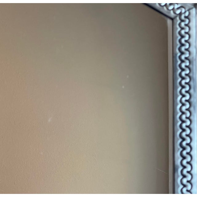 Mexican Punched Tin Talavera Tile Mirror 19x28” For Sale In San Francisco - Image 6 of 6