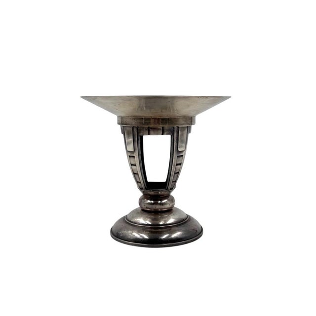 Art Deco Silver-Plated Vide Poche, France, 1940s For Sale - Image 9 of 9