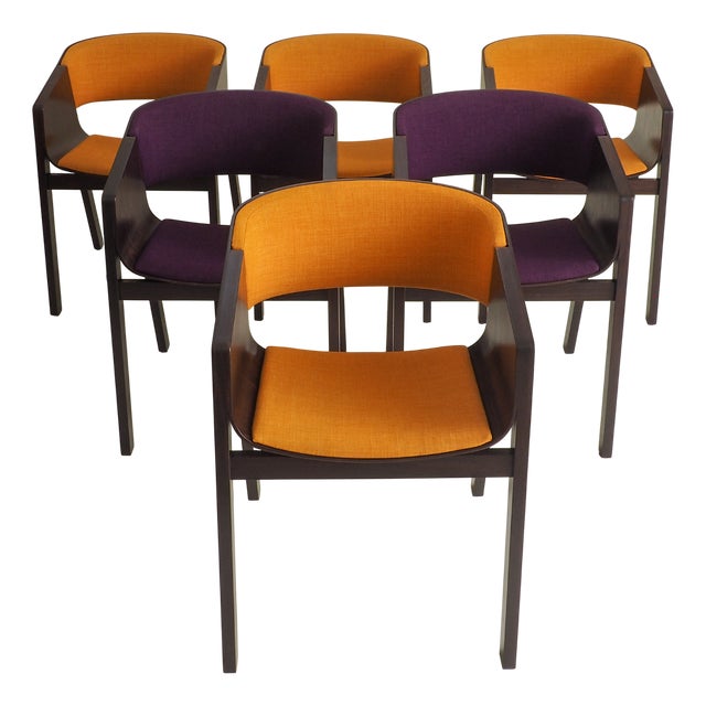 Merano Armchairs by Alex Gufler for Ton, 1990s, Set of 6 For Sale