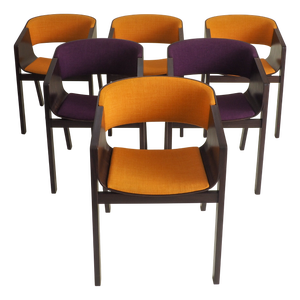 Merano Armchairs by Alex Gufler for Ton, 1990s, Set of 6