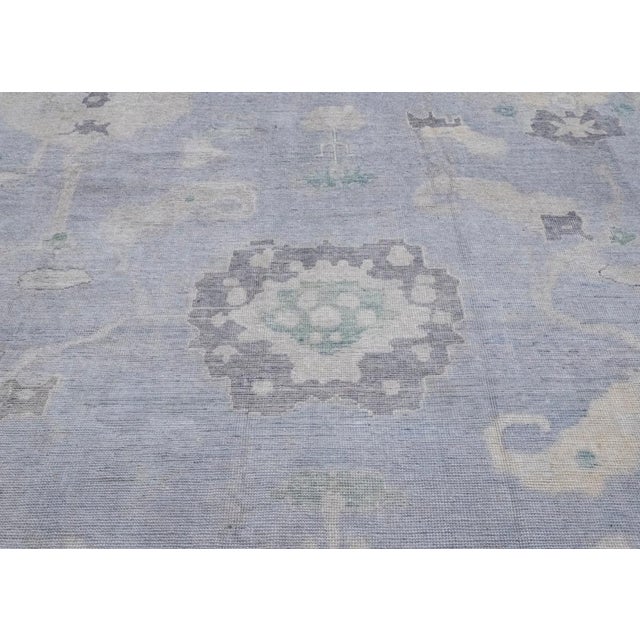 Turkish Oushak Rug 12'2" x 16'4" For Sale In Houston - Image 6 of 8