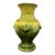 Royal Haeger u.s.a. Pottery Vase Deco Green Yellow Crazing MCM Vintage 1960’s For Sale
